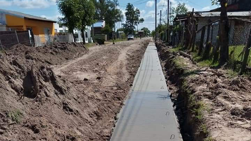 Obras de Cordón cuneta y veredas